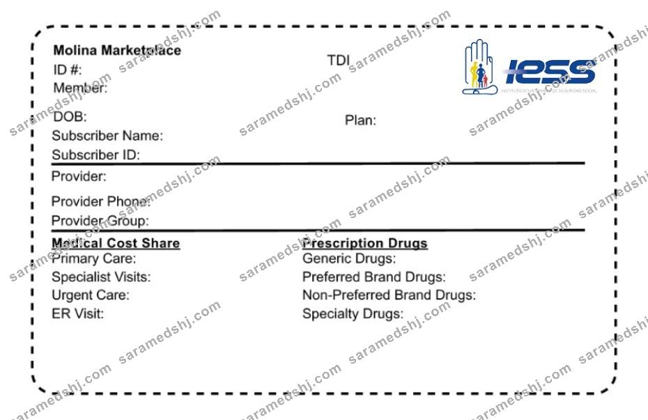 Ecuador health insurance card